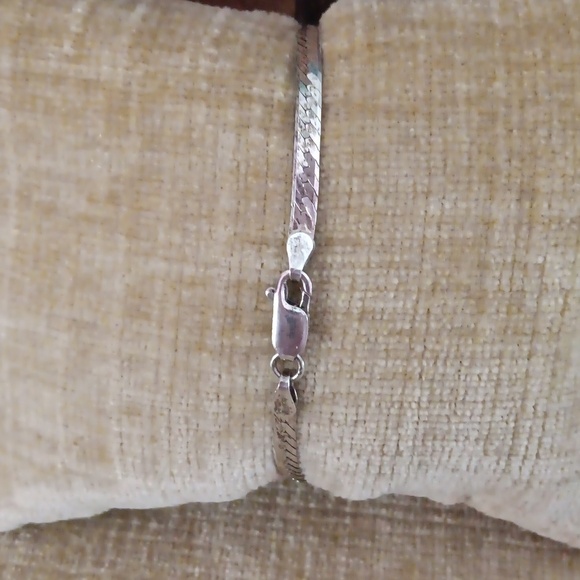 925 Italy Silver Snake Style Bracelet - Picture 2 of 6